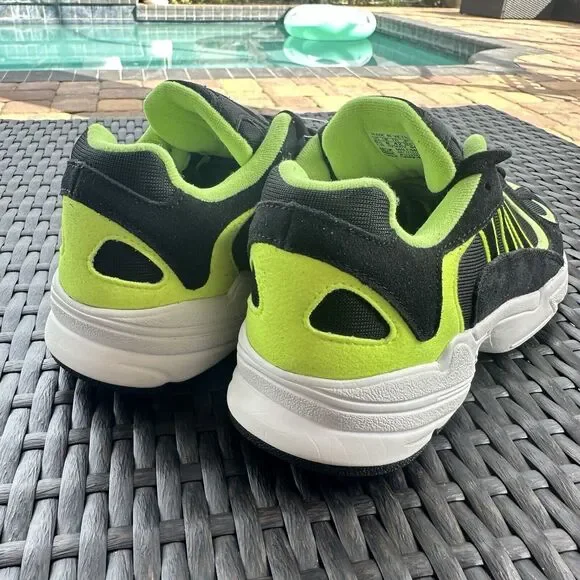 Adidas Yung-1 Black Hi Res Yellow Men's Athletic Shoes EE5317 Size